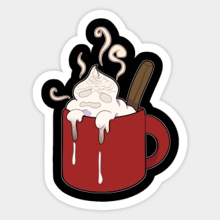 Cocoa Ghost Sticker